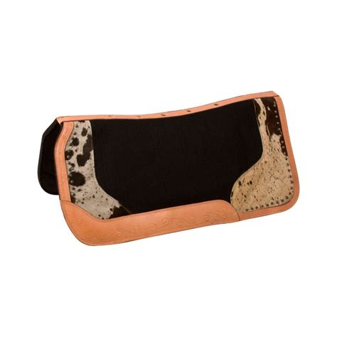 Get Stylish with our Cow Print Saddle Pad